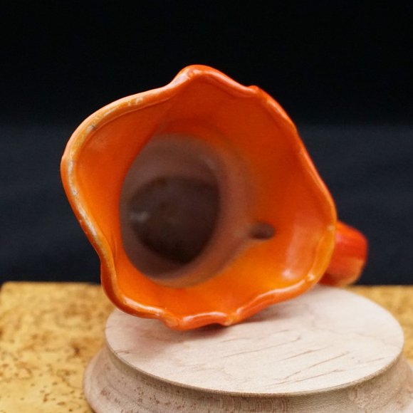 Vintage 40s 50s Cornucopia Bud Vase, Made in Occupied Japan - Picture 6 of 7